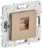 SKANDY Розетка компьютерная RJ45 кат.5E SK-K01Sa песочный IEK