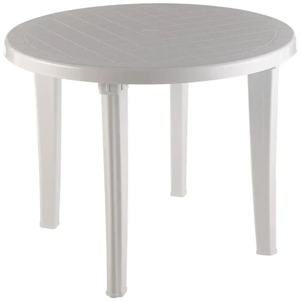 Стол круглый белый 950х740мм