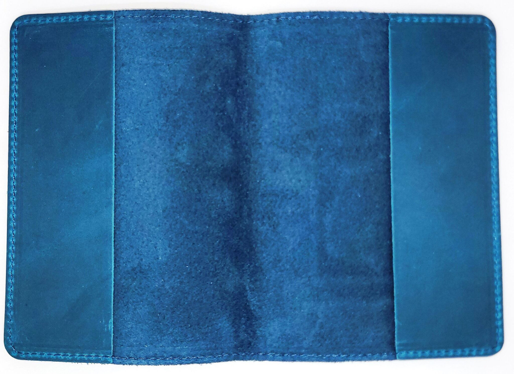 кожаная обложка на паспорт натуральная кожа ручная работа