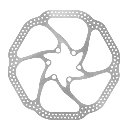 Тормозной диск HS1 (ротор) для диск. тормоза 160мм, 6 болтов нерж. сталь (без упаковки) серебристый