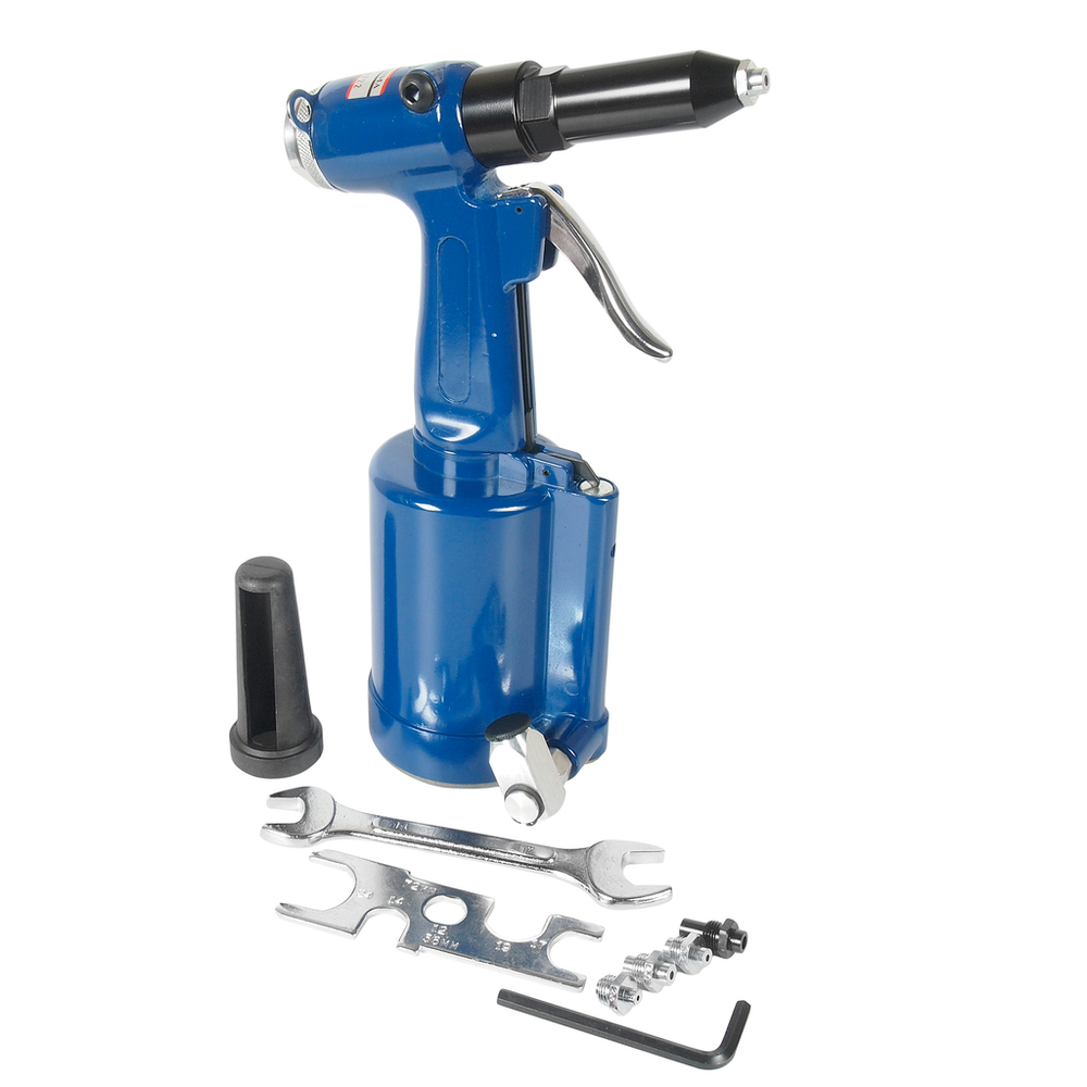 Заклепочник 1/4" пневматический, шток 16мм, 170х77х277мм JTC