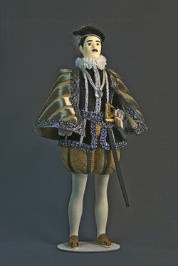 Кукла коллекционная 1639 Потешного промысла Французский король Карл IX