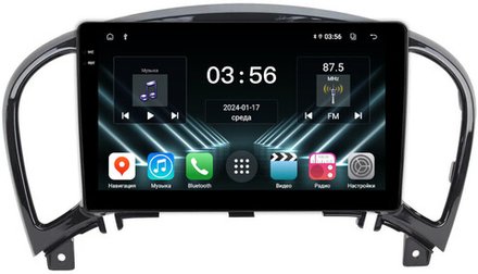 Магнитола для Nissan Juke 2011-2019 - FarCar DX749M монитор 9.5" IPS на Android 13, 4+64Гб, CarPlay
