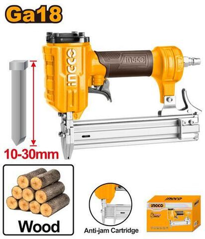 Пневматический нейлер для гвоздей INGCO ABN10301 INDUSTRIAL