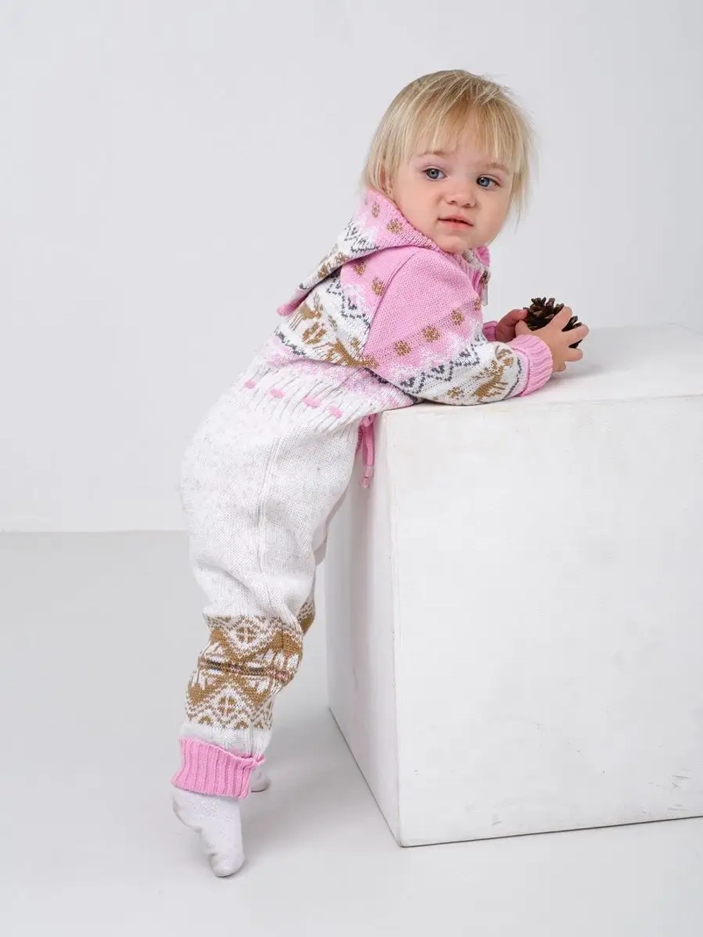 Комбинезон вязаный