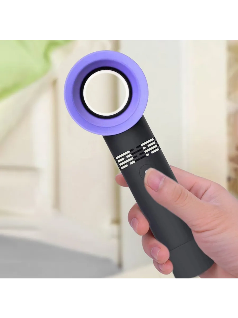 Ручной мини-вентилятор 3 режима, портативный, безлопастный