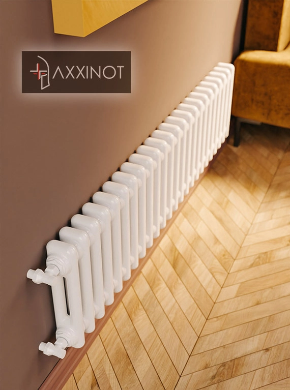 Axxinot Sentir 2020 - двухтрубный трубчатый радиатор высотой 200 мм, боковое подключение