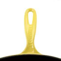 Чугунная сковорода-гриль Le Creuset, 26 см, Желтая