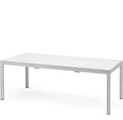 Стол уличный раздвижной Rio, 210-280х100 см, белый