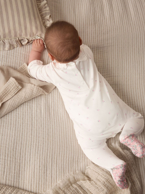 Комбинезон / Cлип для малышей Next E18-346, Молочный