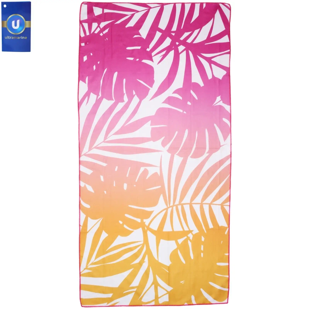Полотенце пляжное 70*140 см «SUNshine - Тропики», микрофибра, 230 гр/м2