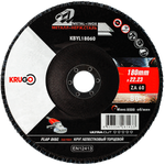 Круг лепестковый торцевой KRUGO 180х22,23mm P60, тип 1, KBYL18060