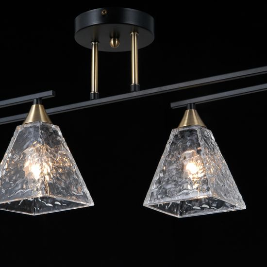 IL0782-4CSQ-25 BK AB AREZZO светильник потолочный