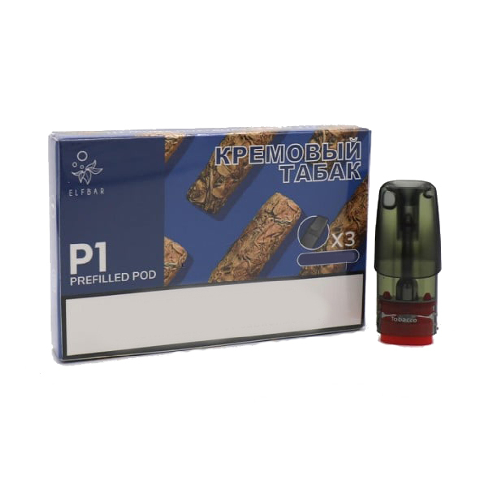 P1 Prefilled Pod - Tobacco (x3, 5% nic)