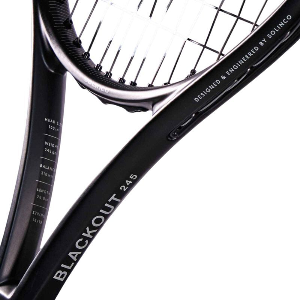 Детская ракетка Solinco Blackout 245