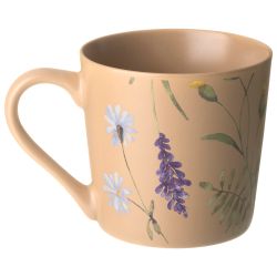 НАБОР ПОСУДЫ LEFARD "FLOWERS" 3 ПРЕДМЕТА: КРУЖКА 390МЛ, САЛАТНИК 640МЛ, ТАРЕЛКА 20,5СМ