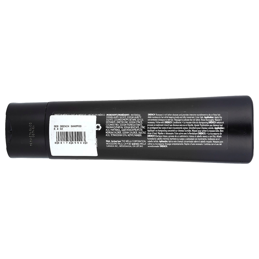 Sebastian, Drench™, увлажняющий шампунь, 250 мл (8,4 жидк. унции)