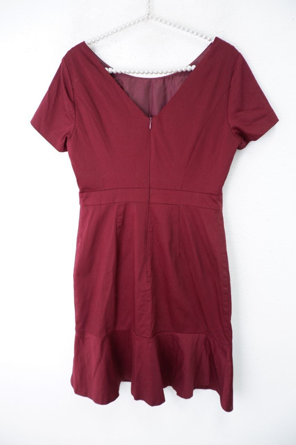 Платье Class International бордо 46 размер