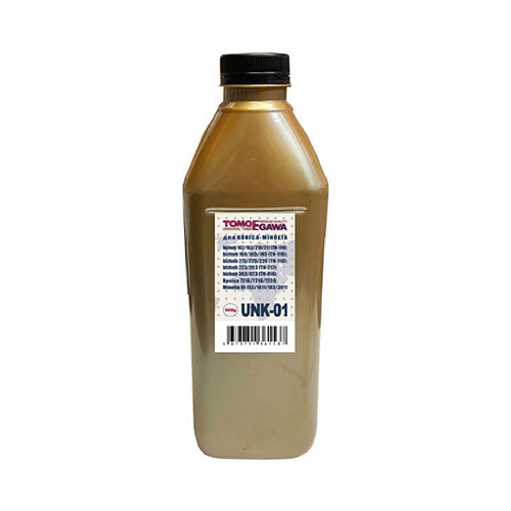 Тонер TOMOEGAWA тип UNK-01 для KONICA MINOLTA Универсальный (500гр) Gold АТМ