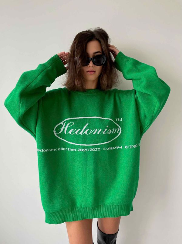 Свитер Hedonism Зеленый - фото 3