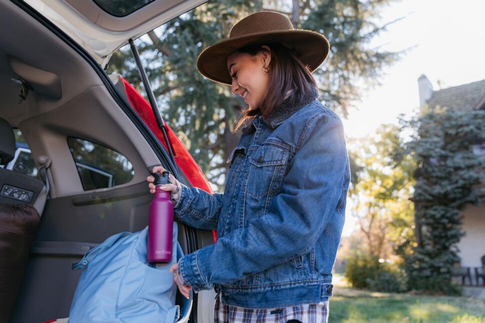 Бутылка Klean Kanteen Classic Narrow Sport 18oz (532 мл) Purple Potion