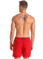 Мужские плавки-шорты с поясом на резинке (Размер: M) (Цвет: салатовый)