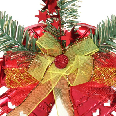 Украшение новогоднее «Звонкое трио» 17,5*20 см, Красный