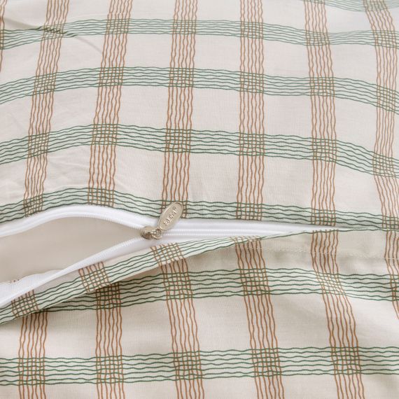 Девис (синий) КПБ сатин Евро 4н