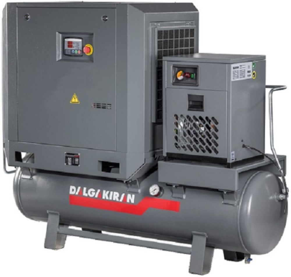 Винтовой компрессор Dalgakiran F 11-8-500 D (с осушителем)