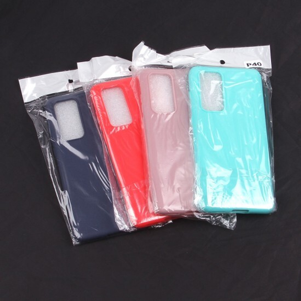 Чехол ТПУ для Huawei P40, 011010 Морская волна