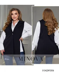 Жилет 2036-черный Minova