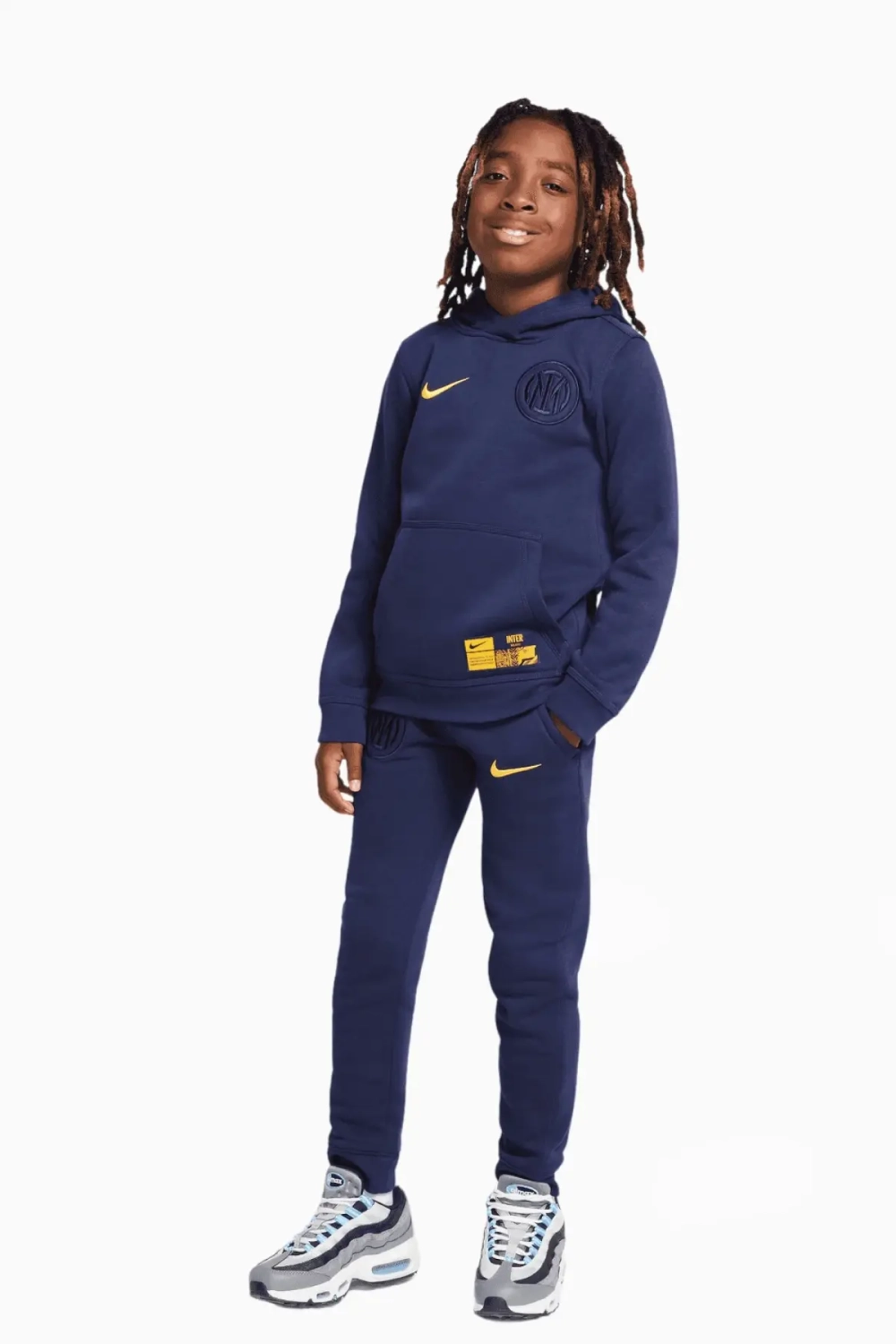 Штаны Nike Inter Milan 24/25 Club Fleece Junior - темно-синий