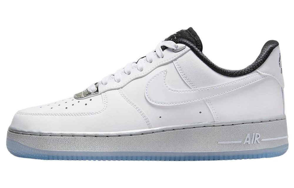 Кроссовки Nike Air Force 1 Low "White Chrome" (Женская размерная сетка)