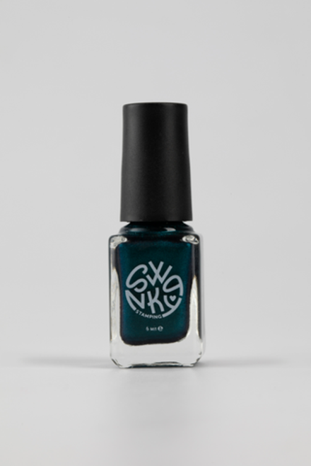 Swanky Stamping Лак для стемпинга M131 Emerald Green, 6мл