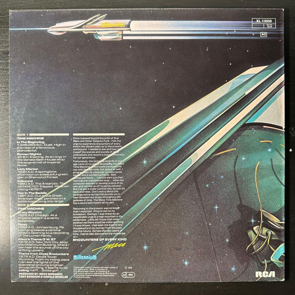 Meco ‎– Encounters Of Every Kind (Германия 1978г.)