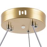 736402 Люстра ROTONDA 91W LED 4823LM 120G ЗОЛОТО 3000-6000K