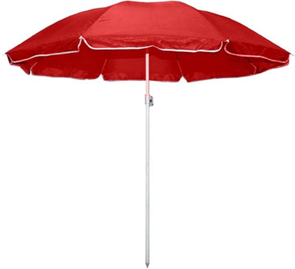 Зонт  1,8м однотонный (цвета в ассортименте) 2 части арт.189P УЦЕНКА