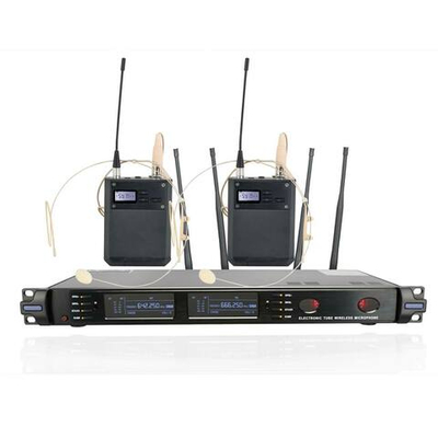 Двойная радиосистема с двумя головными микрофонами PMAudio-20A