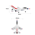 Радиоуправляемый самолет XK F-16B RTF 2.4G - XK-A200