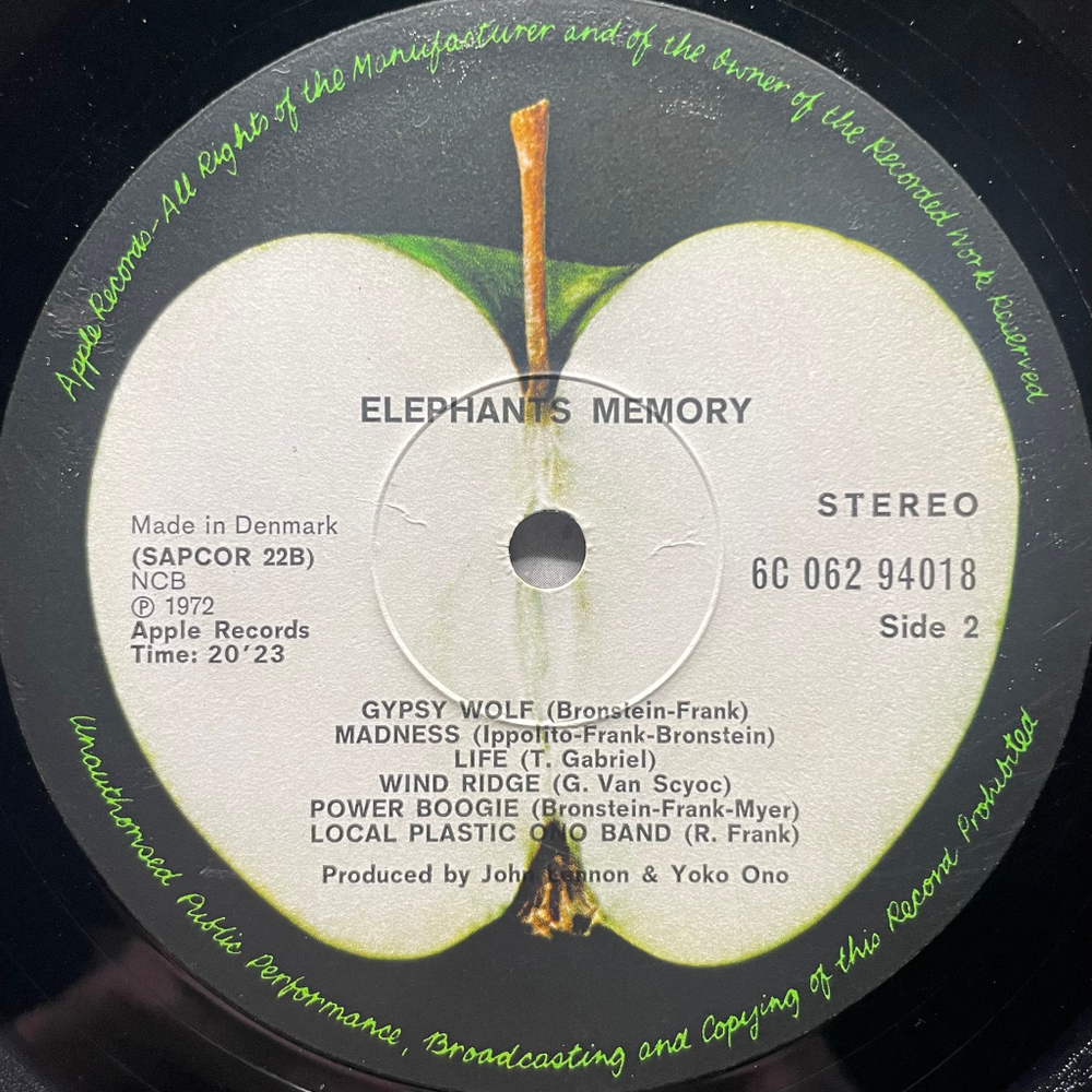 Elephant's Memory – Elephant's Memory (Дания 1972г.)