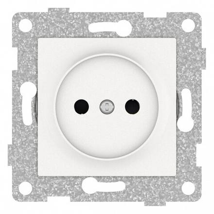 Розетка без заземления и со шторкой, без рамки Gusi Electric UGRA С11Р2-028