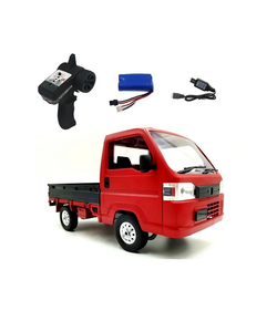 Радиоуправляемая машина WPL китайский грузовичок WL-01 (красная) 2.4G 1/10 RTR