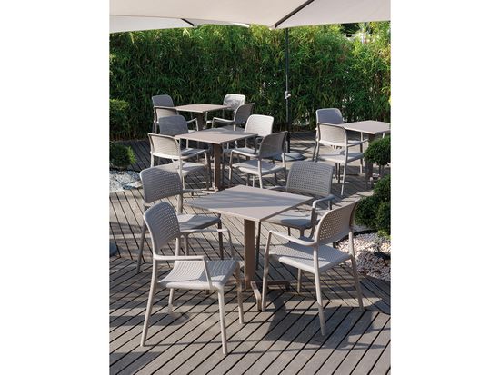 Кресло Bora пластиковое бежевое Nardi Италия