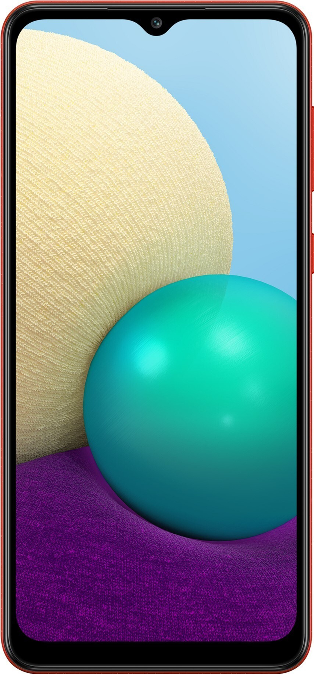Смартфон Samsung Galaxy A02 SM-A022 2/32GB красный (SM-A022GZRBSER)