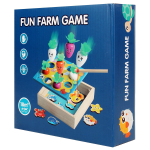 Развивающая игрушка деревянная Рыбалка огорд + рыбки, коробка C-41672