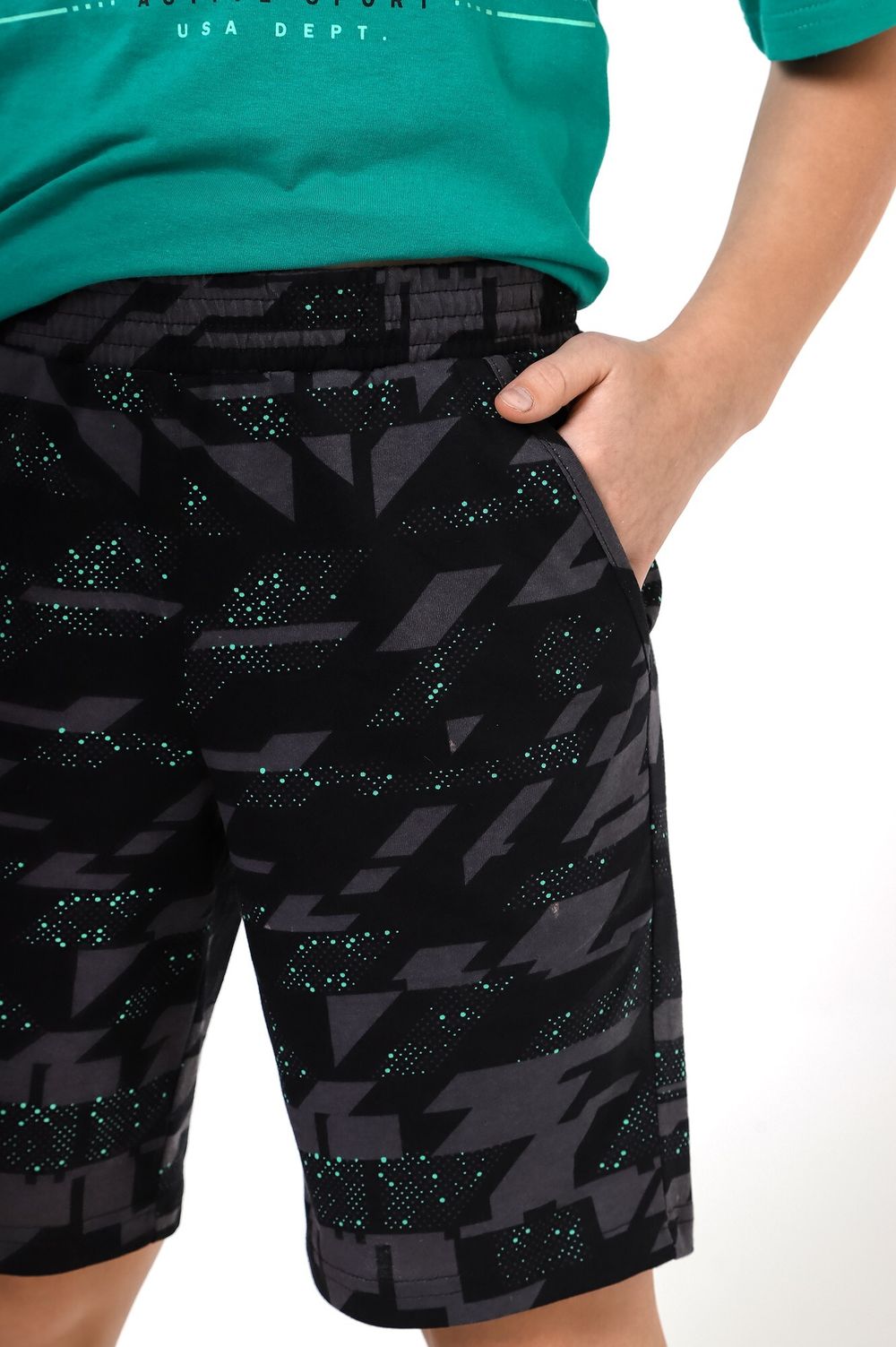 Костюм для мальчика Галилео-2 Виотекс ЗЕЛЁНЫЙ