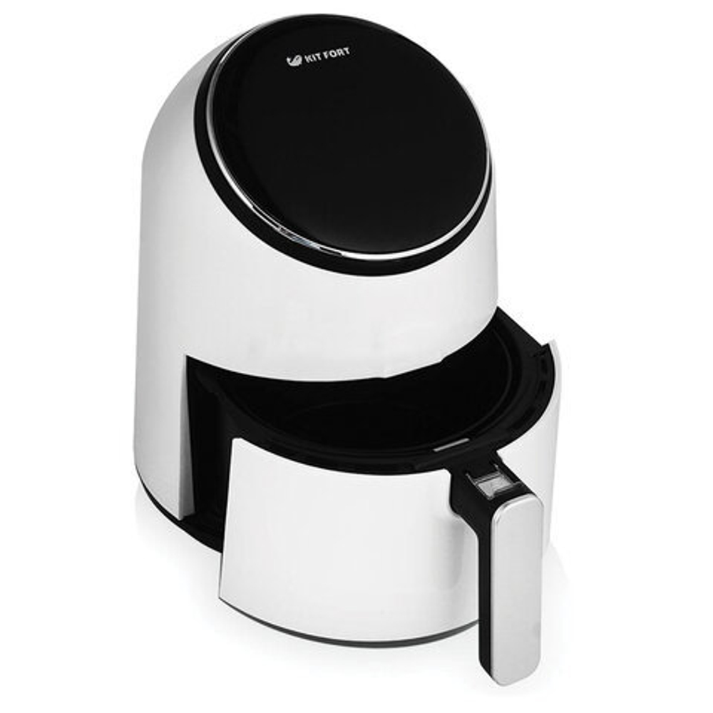 Аэрогриль KITFORT KT-2206, 1300 Вт, объем 2,5 л, 8 программ, регулировка температуры, таймер, белый