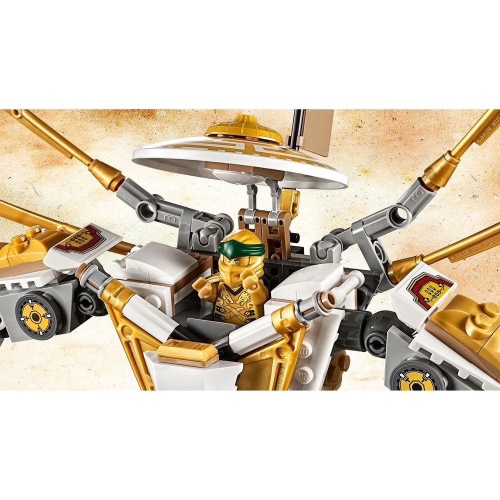 Золотой робот Ninjago LEGO