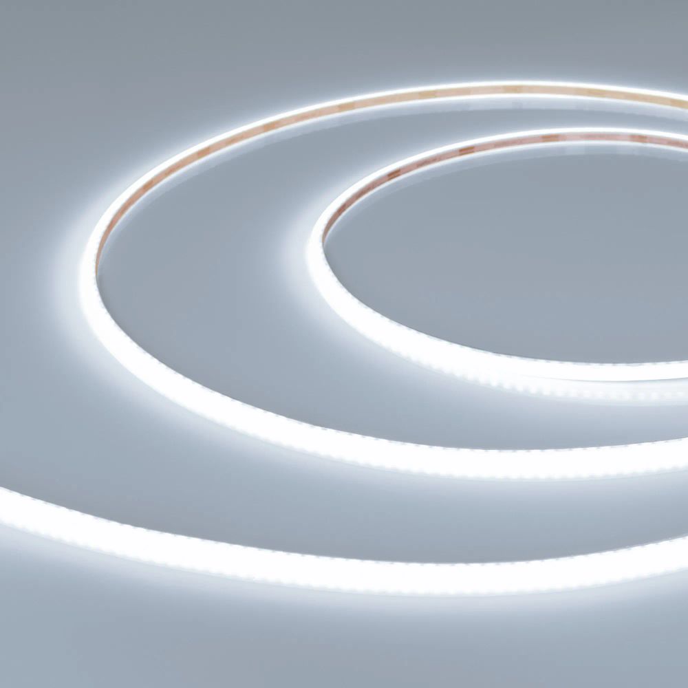 Светодиодная лента герметичная MICROLED-SEW-M320-3mm 24V White6000 (6 W/m, IP65, 5m) (Arlight, CRI>90) 061997