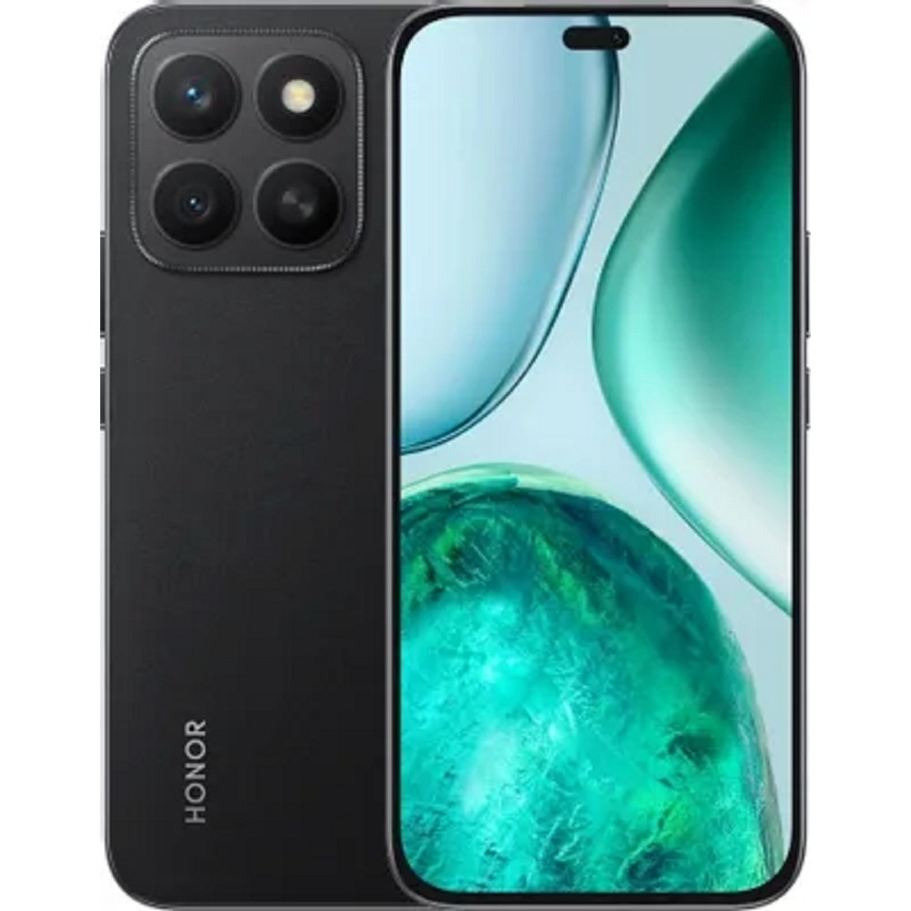 Смартфон Honor X8c 8GB/128GB черный [5109BQDU] (06936520860395)